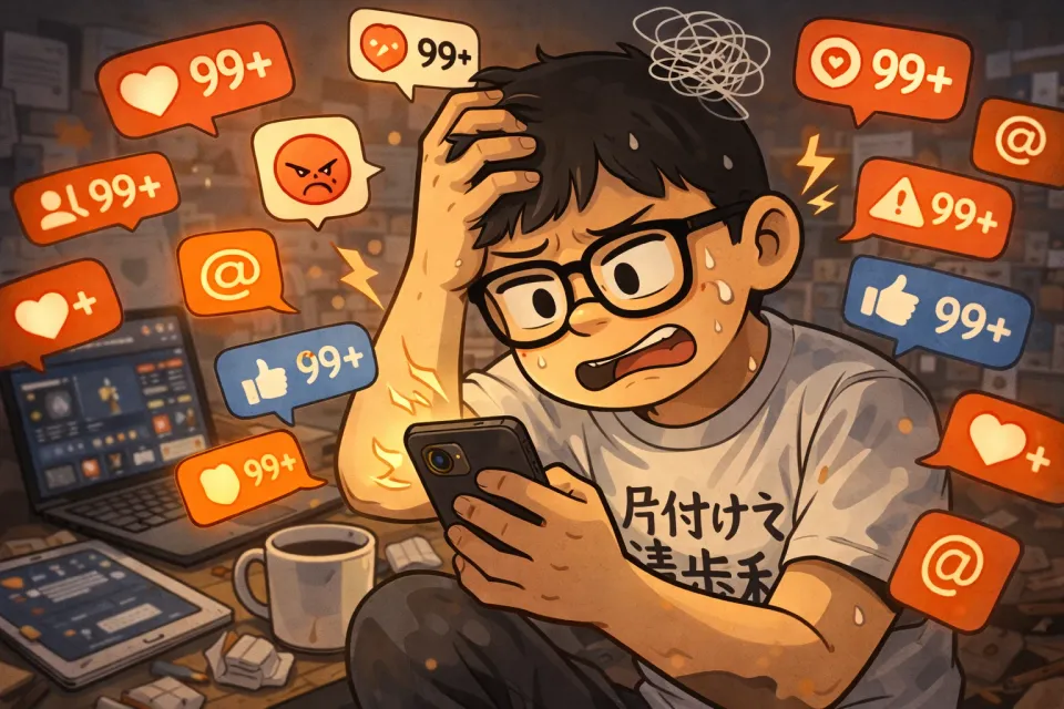 心情日記｜刪掉社群吧，如果你焦慮。